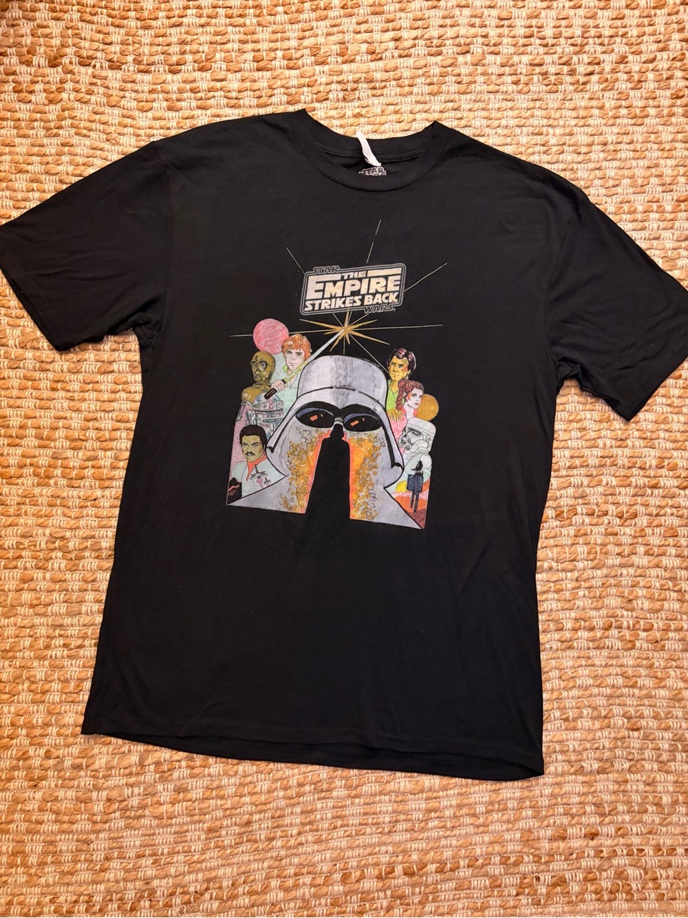XL Star Wars The Empire Strikes Back Black Graphic T-Shirt Men’s Tall XLT